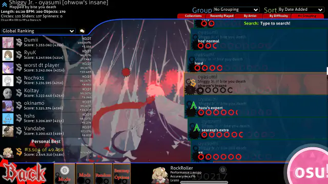 New osu skins on X: «(Vocaloid) Hatsune Miku» v2.0 Aspect ratio